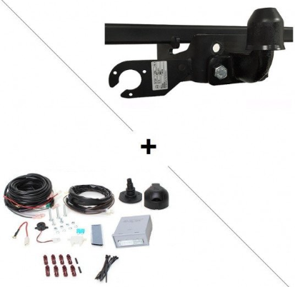 Attelage standard parfaitement compatible avec le Renault Trafic III (modèles depuis septembre 2014), accompagné d’un faisceau universel 7 broches et de son boîtier électronique. Ce kit assure une installation fiable et conforme aux normes de sécurité pour le remorquage de remorques légères, porte-vélos ou autres équipements. Idéal pour un usage régulier ou occasionnel.